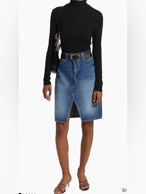 L’AGENCE Tylee Denim Skirt 27